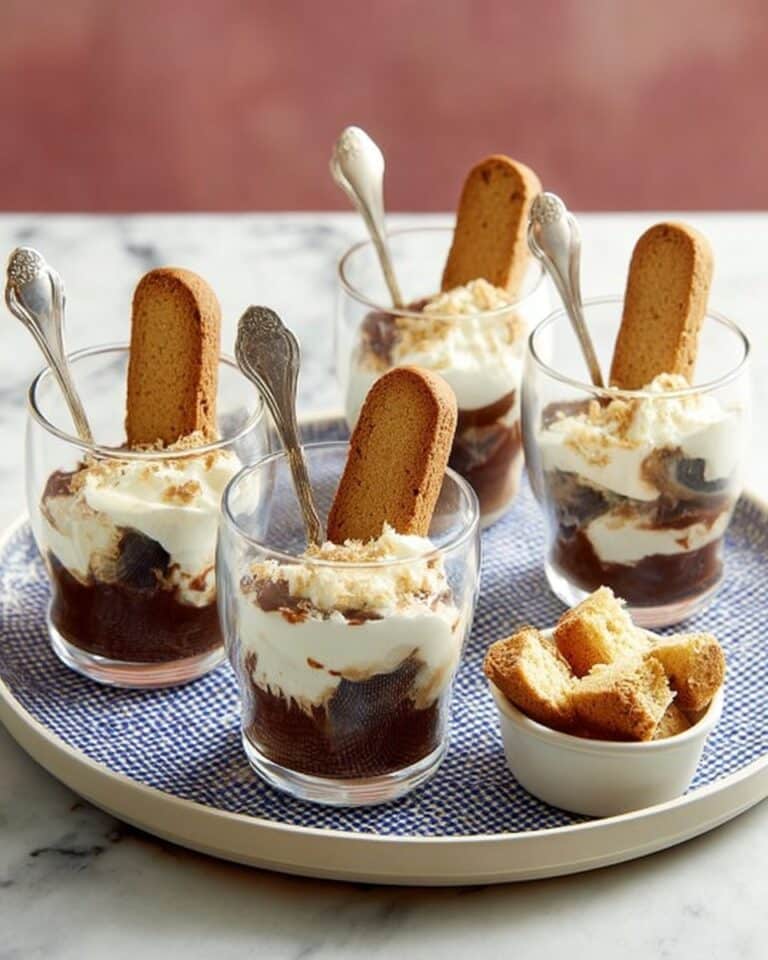 Biscotti-Tiramisu Cups Recipe