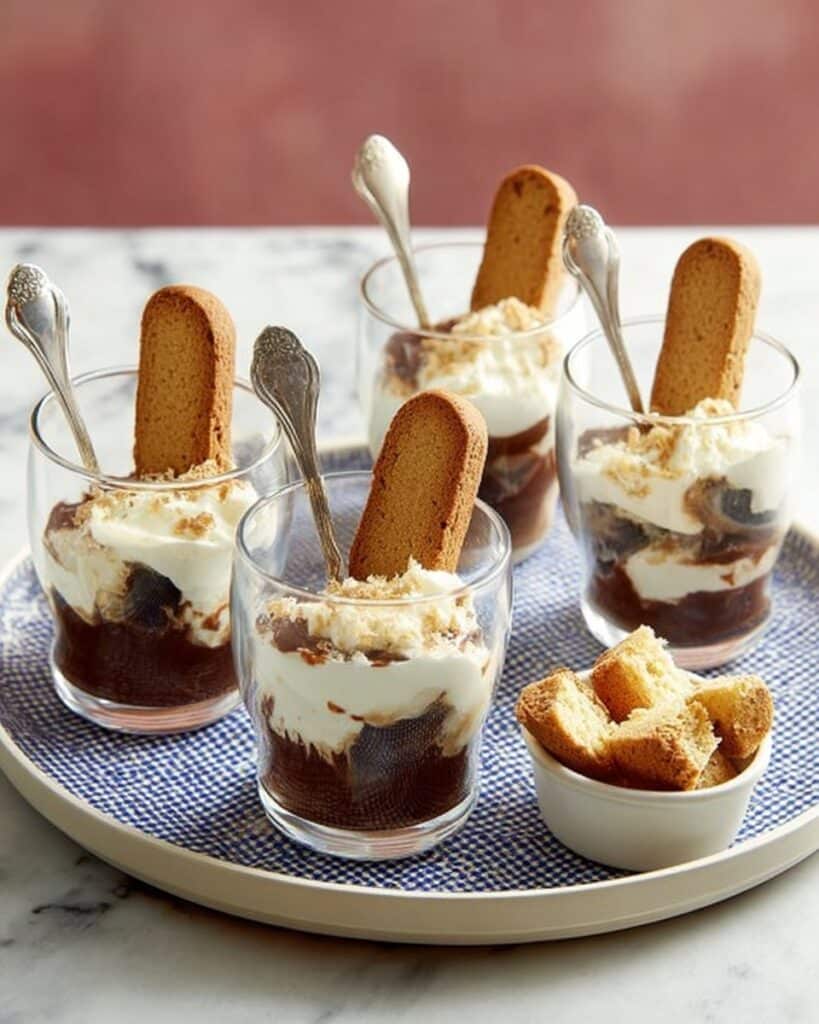 Biscotti-Tiramisu Cups Recipe