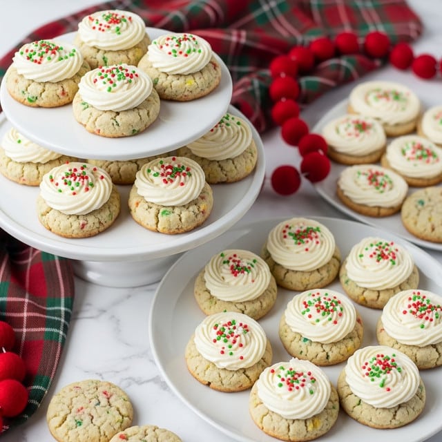 Christmas Sprinkle Cookies Cups Recipe