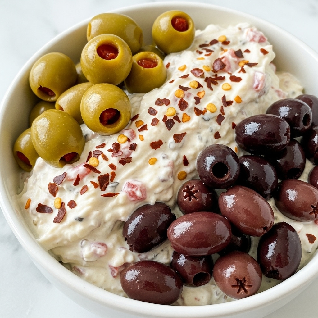 Olive & Artichoke Feta Cheese Dip Recipe