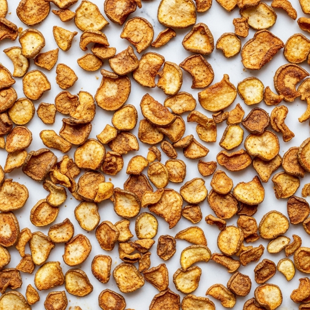 Homemade Baked Potato Skin Chips Recipe