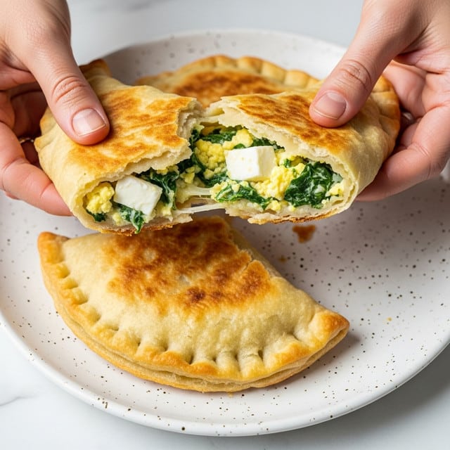 Rice Paper Spanakopita Recipe
