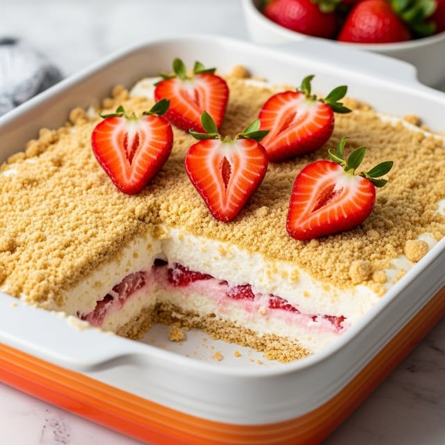 Strawberry Icebox Cake (Vegan & Paleo) Recipe