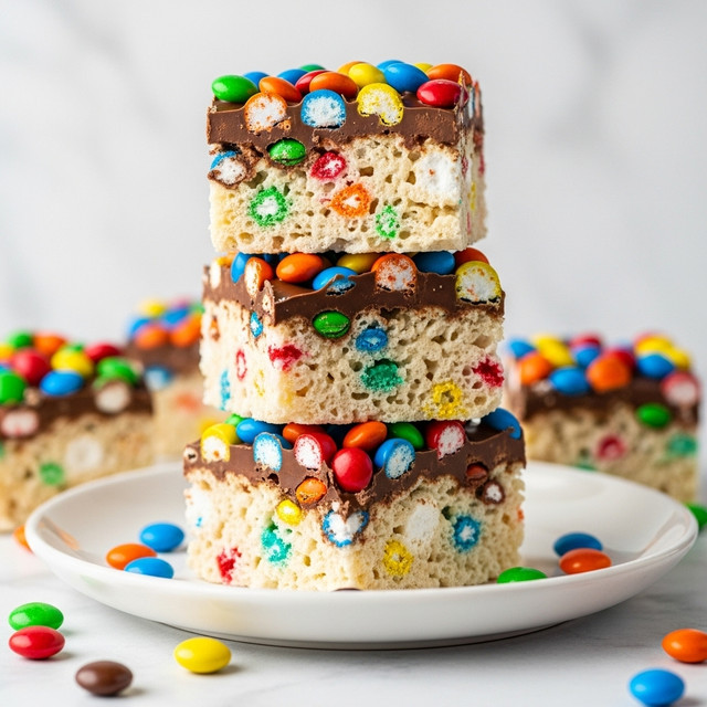 M&M Rice Krispies Treats Recipe
