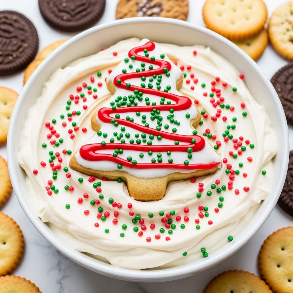Christmas Tree Cake Dip Recipe