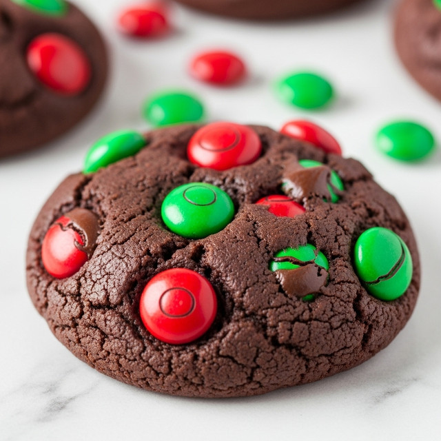 Double Chocolate Chip Cookies for Christmas Recipe