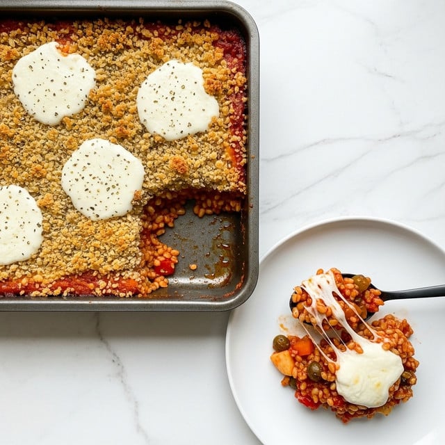 Farro and Cauliflower Parmesan Recipe