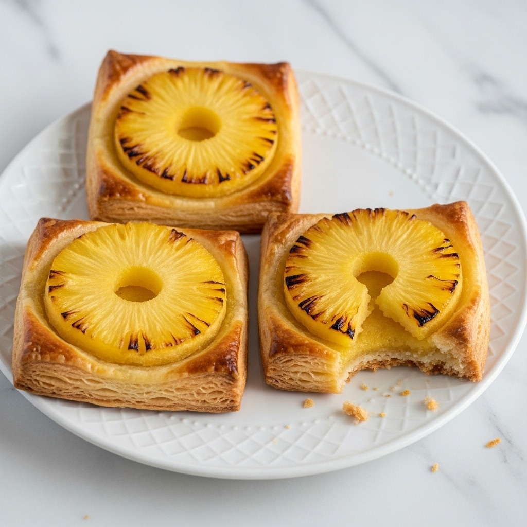 Pineapple Tarts with Ginger-Miso Filling Recipe