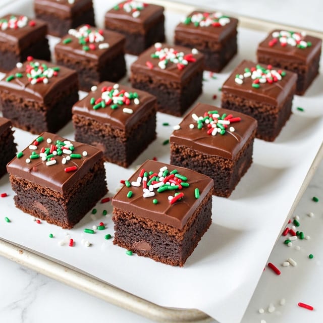 Chocolate Dipped Brownie Bites Recipe