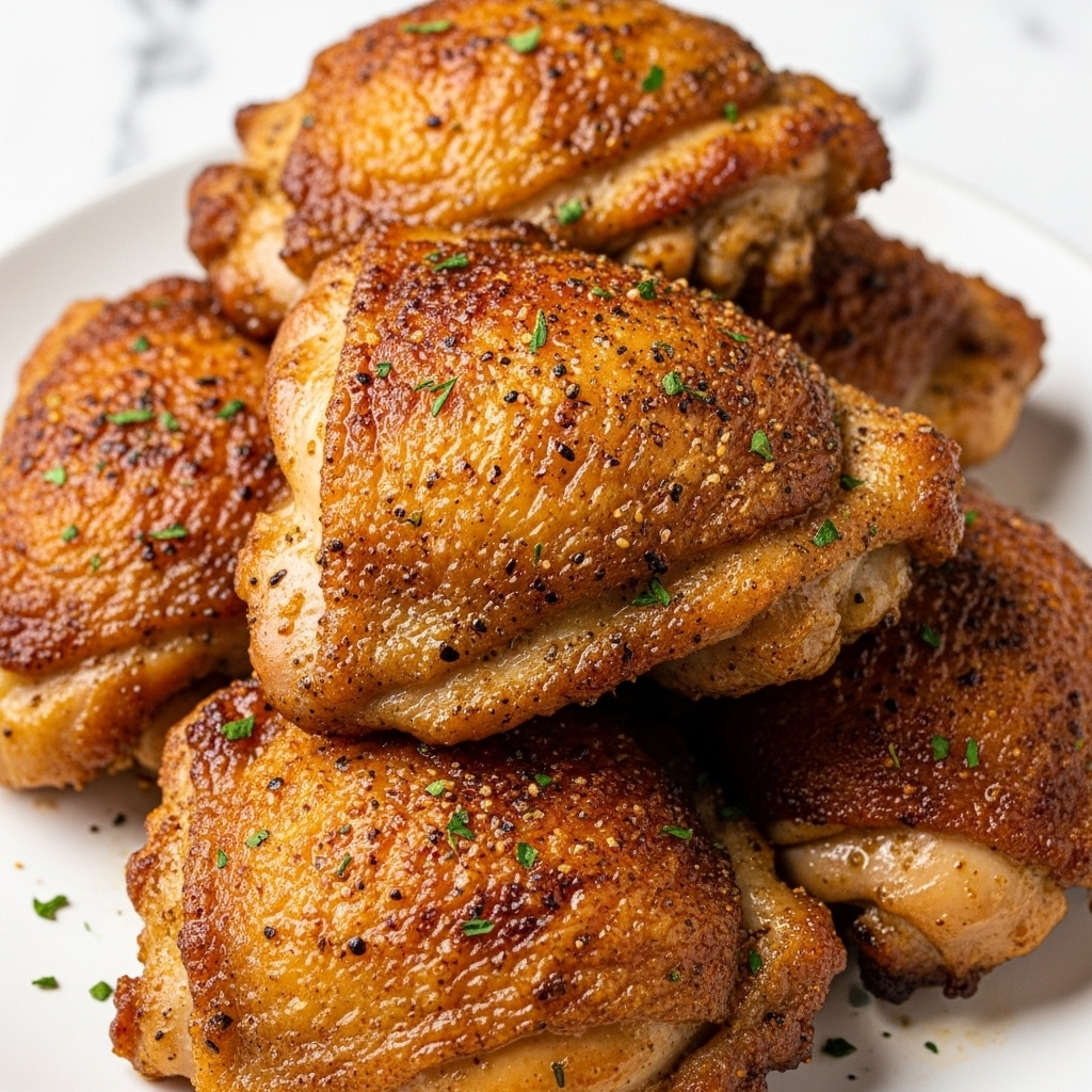 Air Fryer Chicken Thighs (Crispy, Juicy, Fast!) Recipe