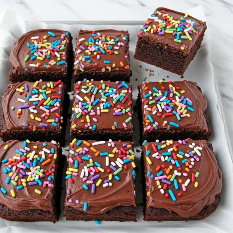 Frosted Brownies Recipe