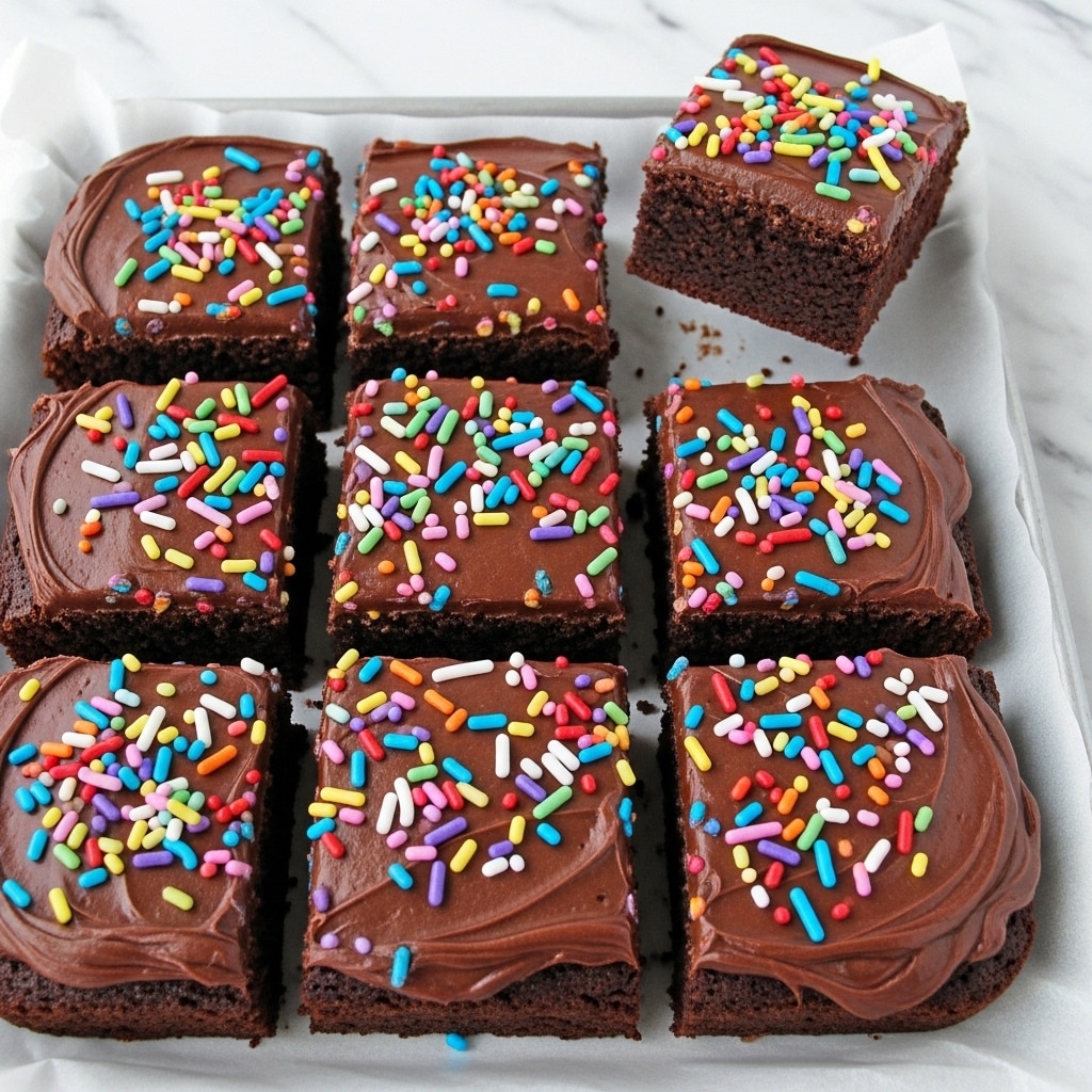Frosted Brownies Recipe