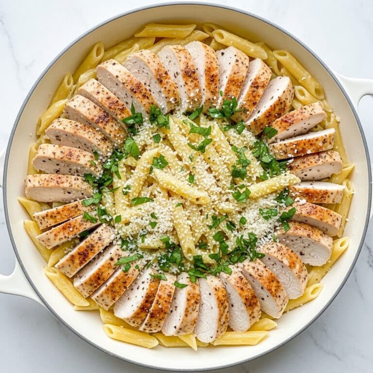 Creamy Garlic Chicken Pasta Recipe