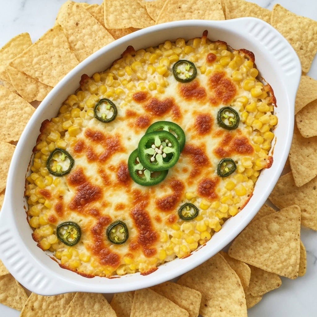Jalapeno Corn Dip with Cream Cheese Recipe