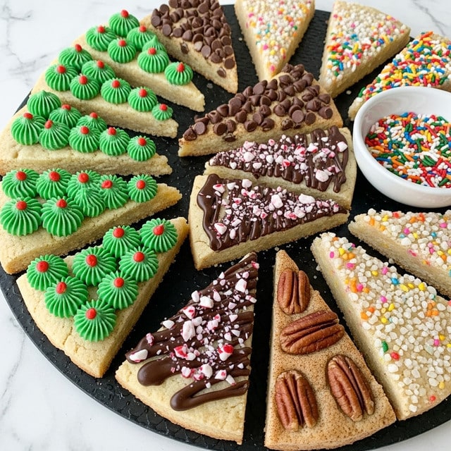 Shortbread Wedge Cookies Recipe