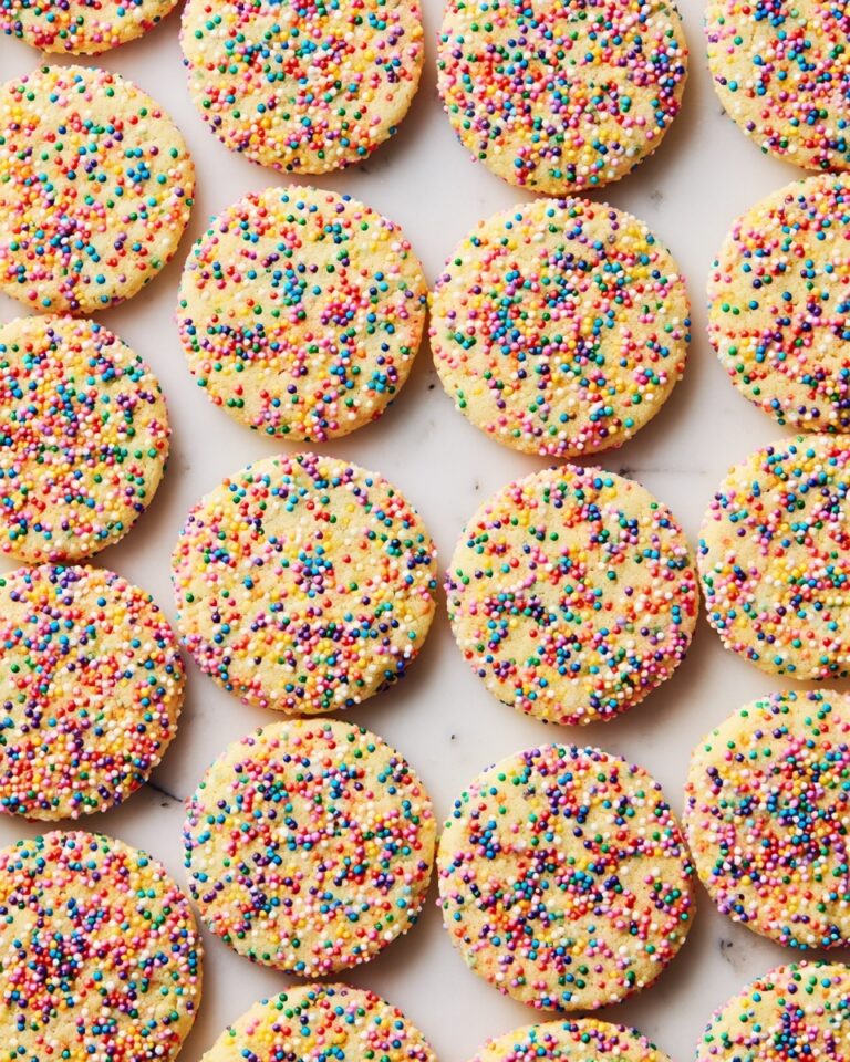 Cake Mix Cookies with Sprinkles Recipe