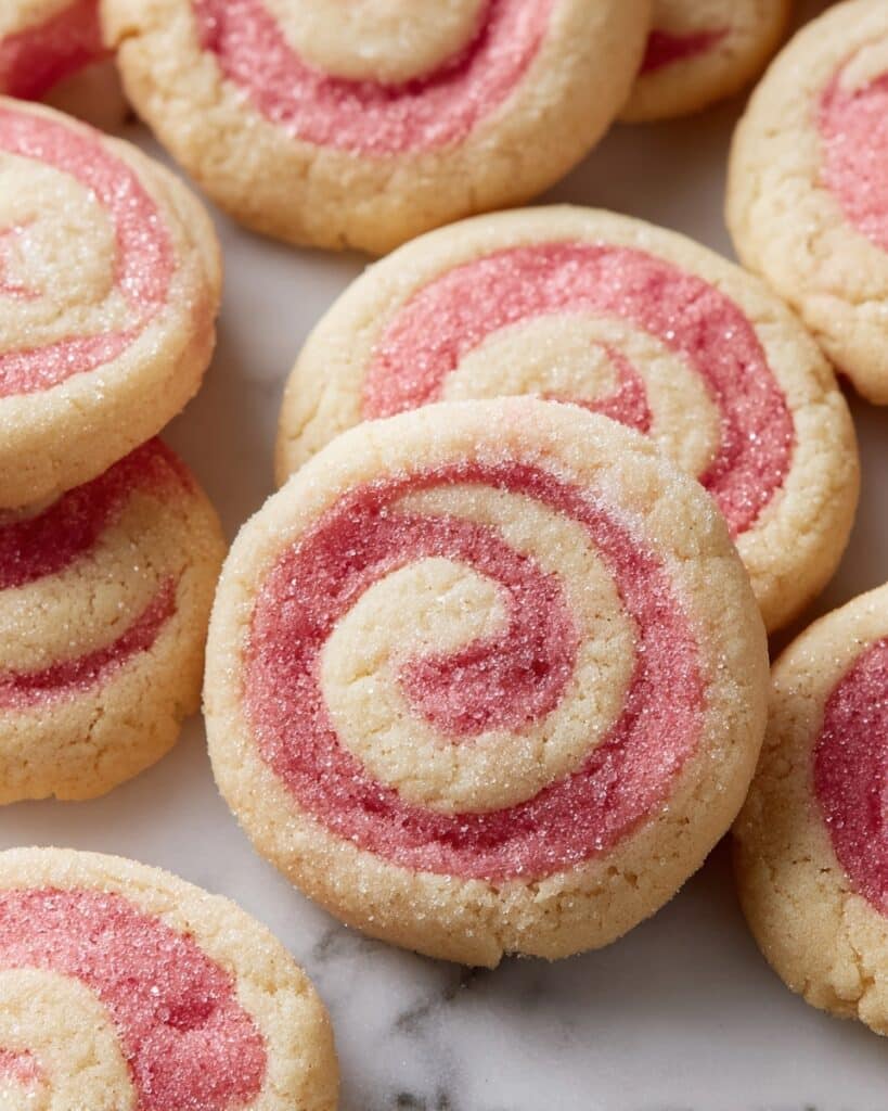 Strawberry Swirl Sugar Cookies Recipe
