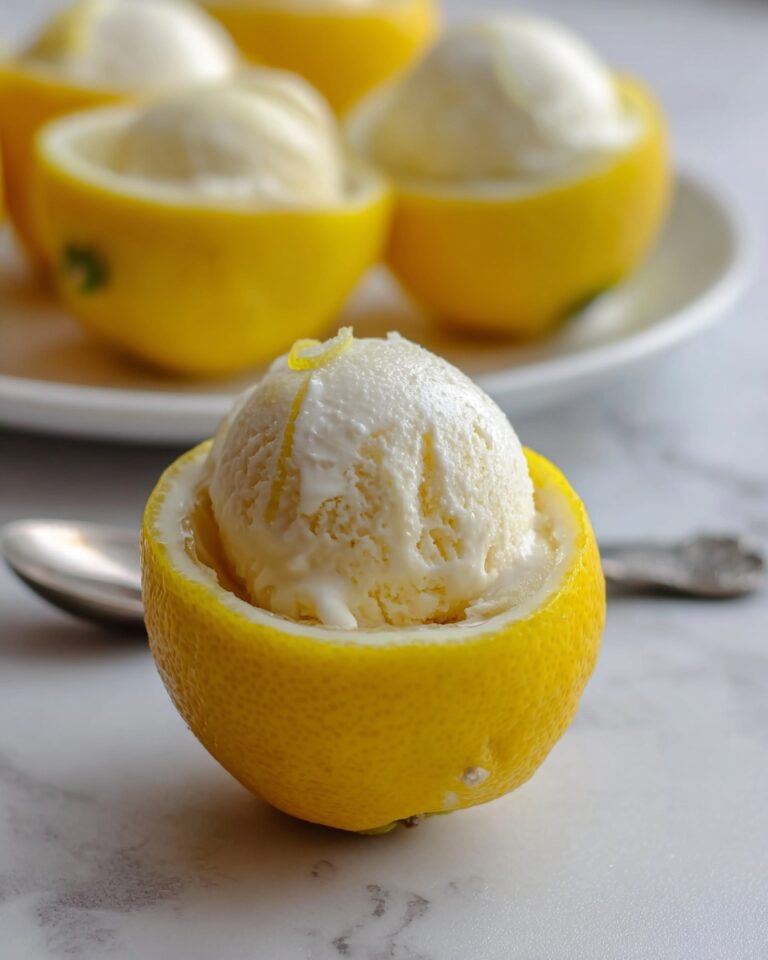 Frozen Lemon Skyr Ice Cream Recipe