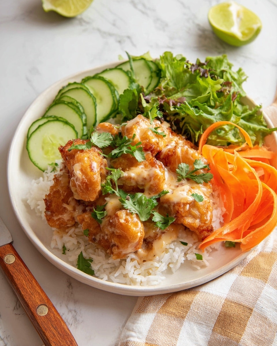 Bang Bang Chicken & Rice Bowl Recipe