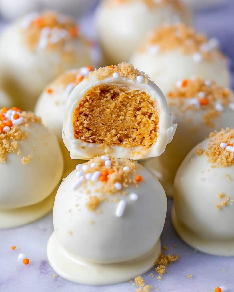 Easy Pumpkin Cream Cheese Truffles Recipe