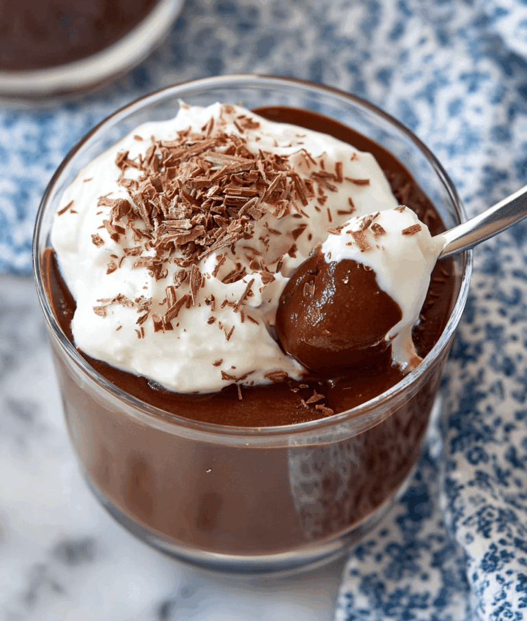 Best Homemade Chocolate Pudding Recipe