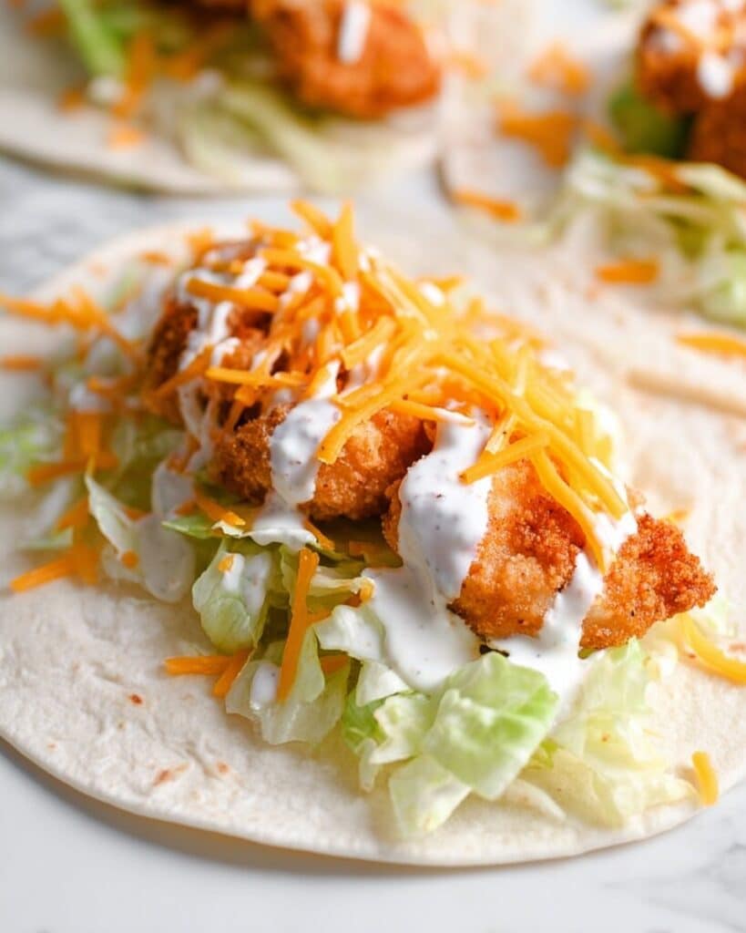 McDonald’s Crispy Chicken Ranch Snack Wrap (Copycat!) Recipe