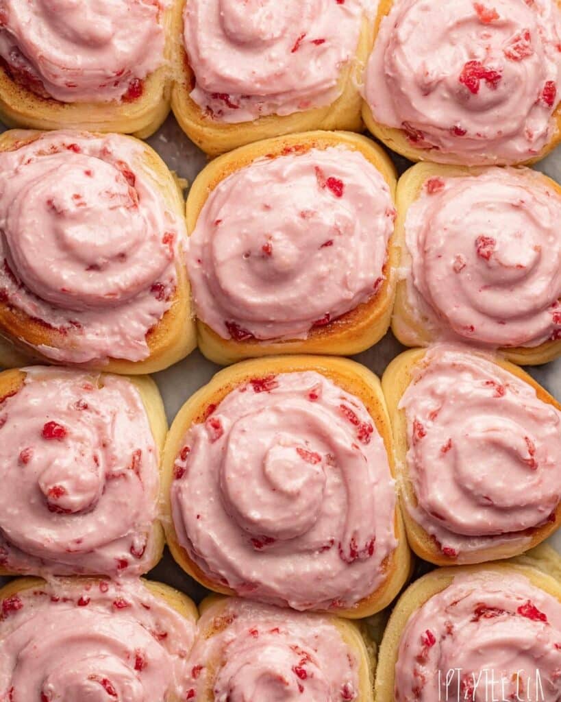 Strawberry Cream Cheese Rolls Recipe