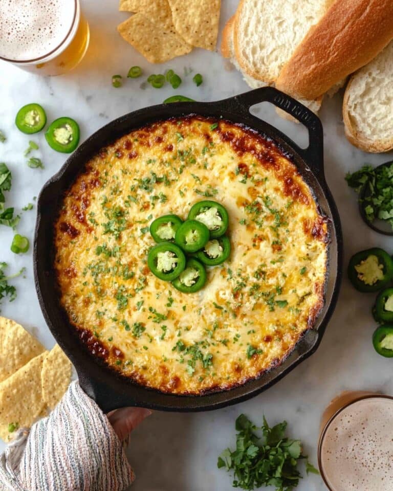 3 Cheese Jalapeño Popper Chorizo Dip Recipe