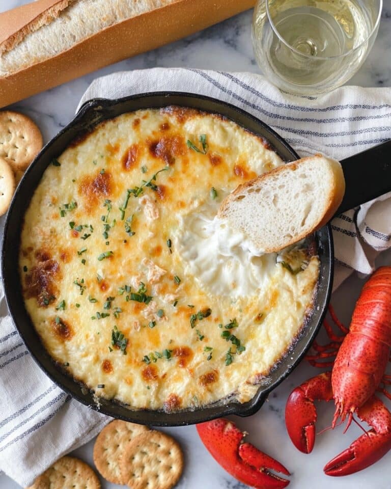 Easy Baked Creamy Lobster Dip Recipe