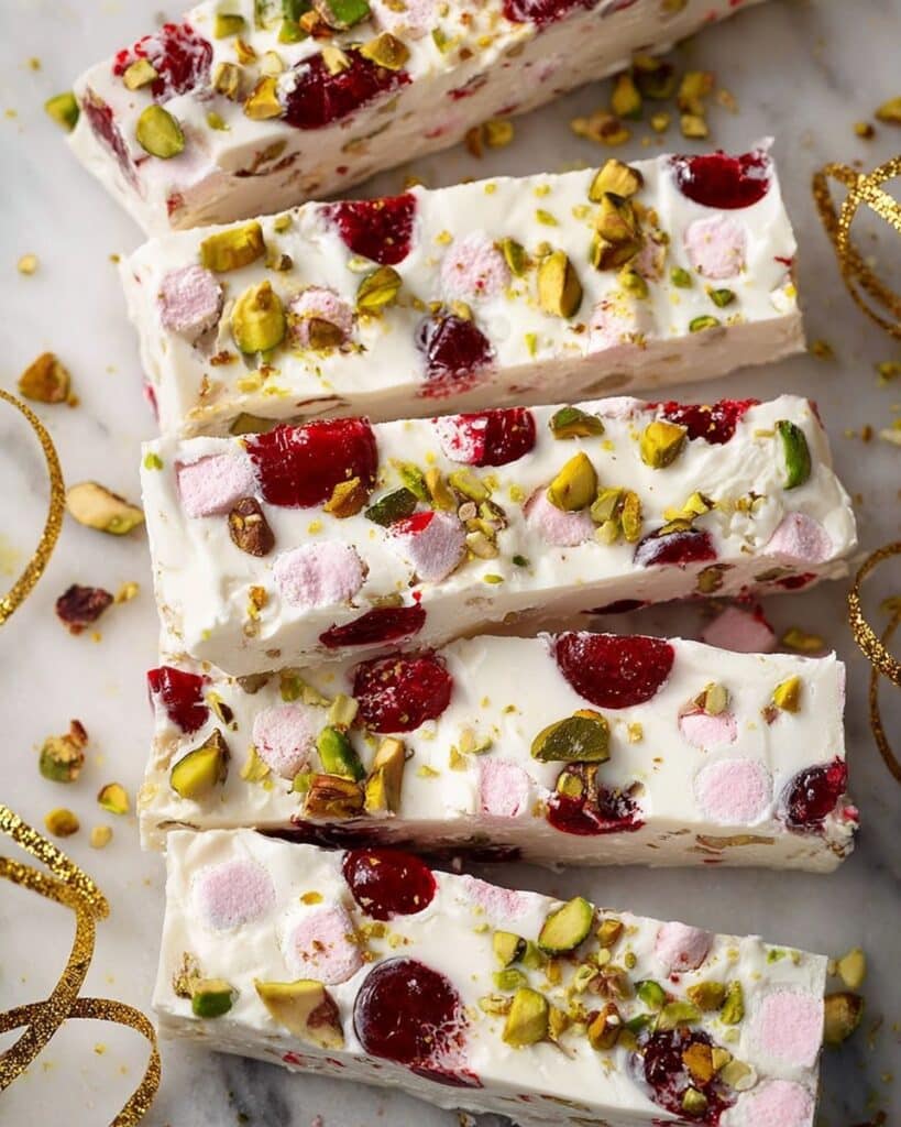 White Christmas Rocky Road Recipe