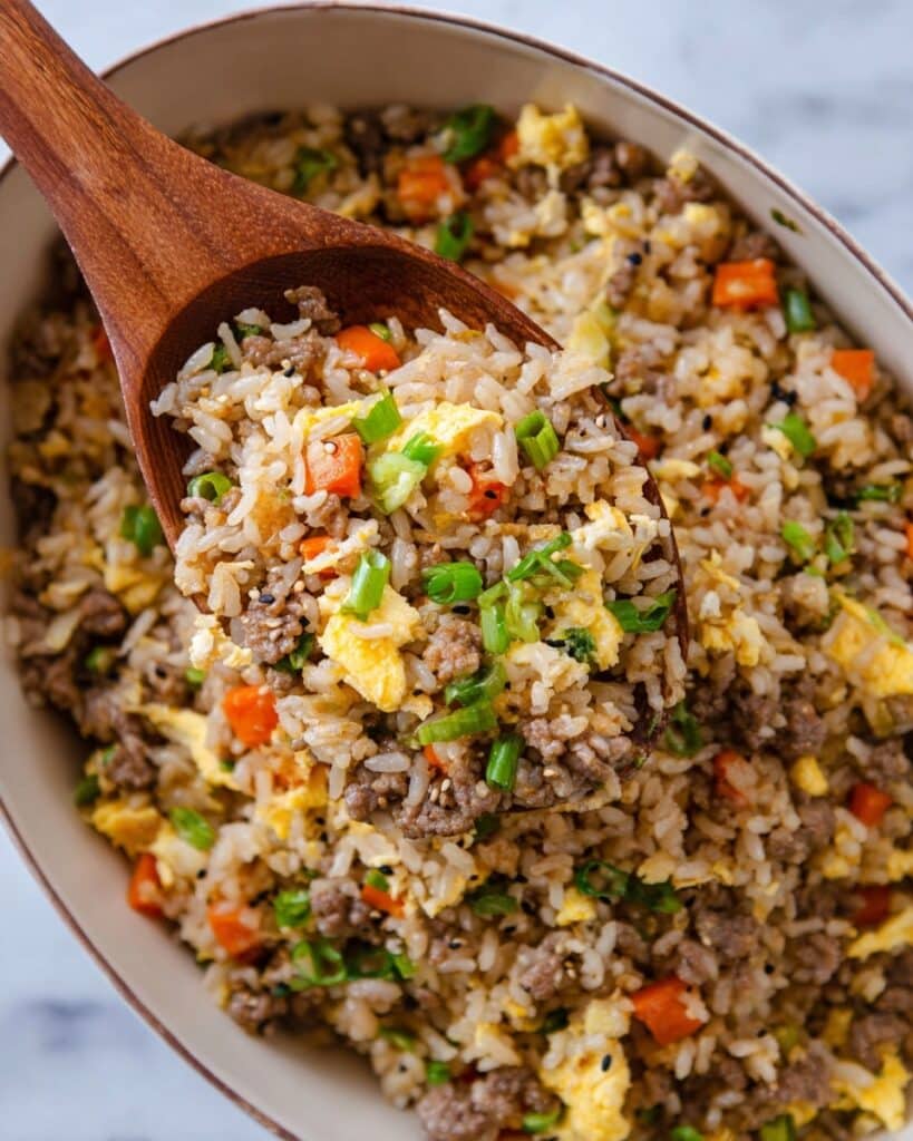 Breakfast Fried Rice Recipe
