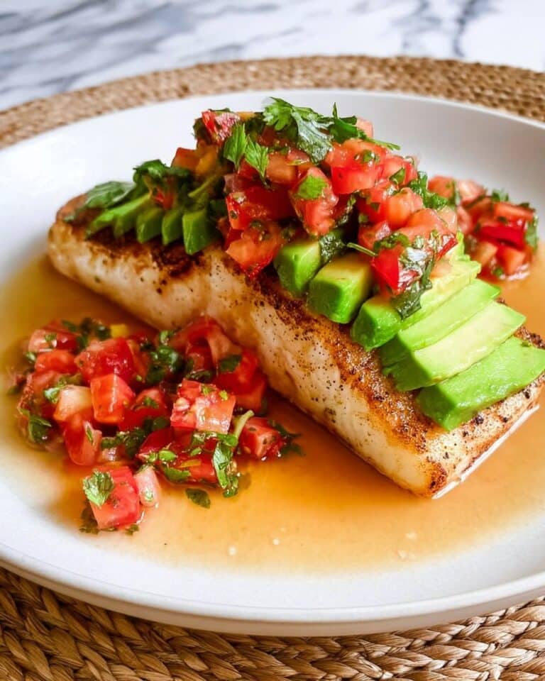 Grilled Salmon with Avocado and Tomato Salsa Recipe