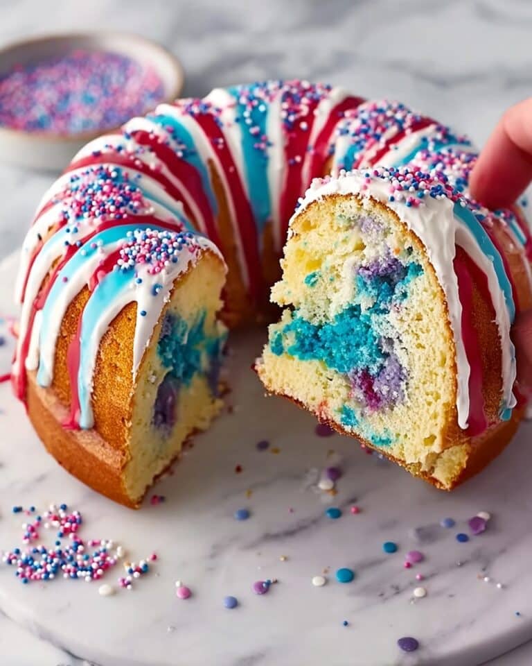 Lemon-Berry Firecracker Cake Recipe