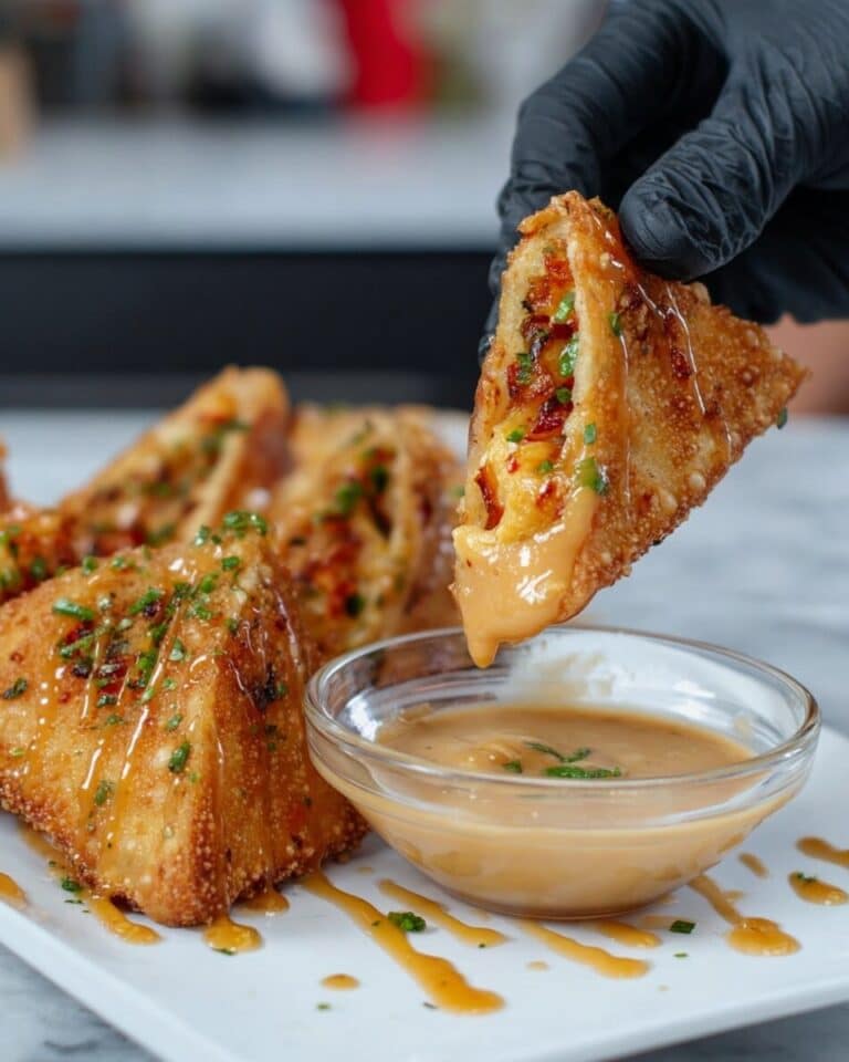 VooDoo Crawfish Eggrolls with Cajun Sausage and BBQ Mayo Dip Recipe