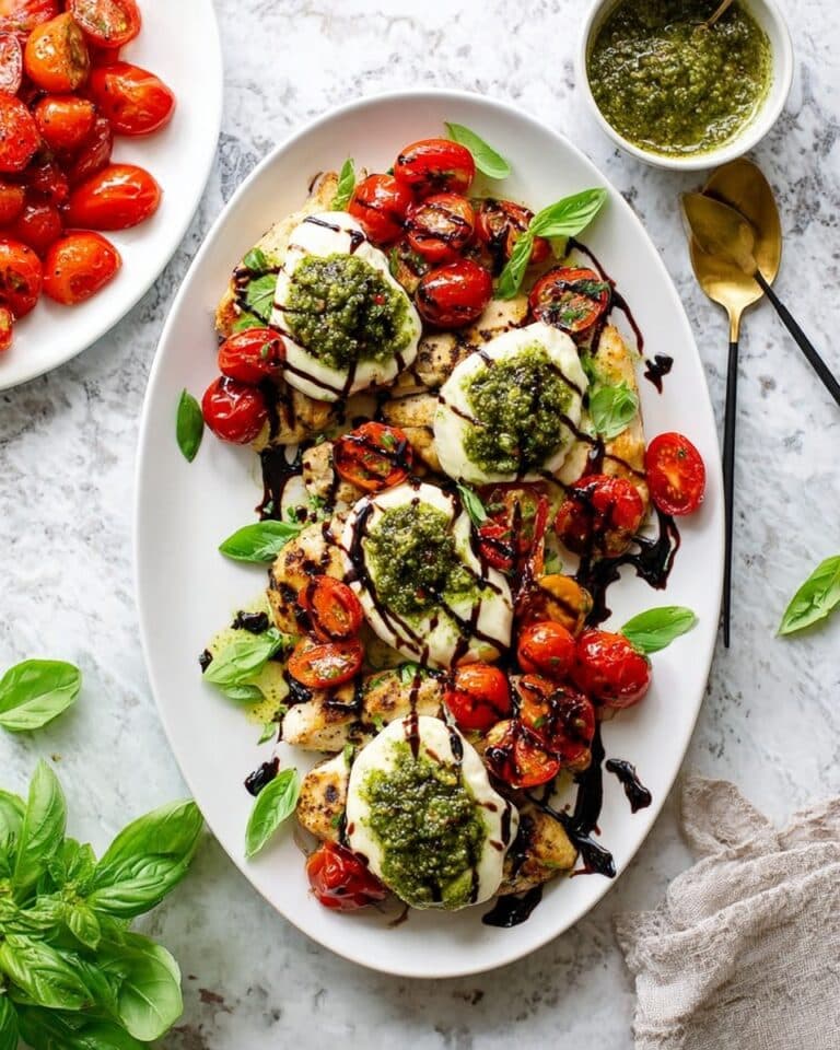 Juicy Grilled Caprese Chicken Recipe