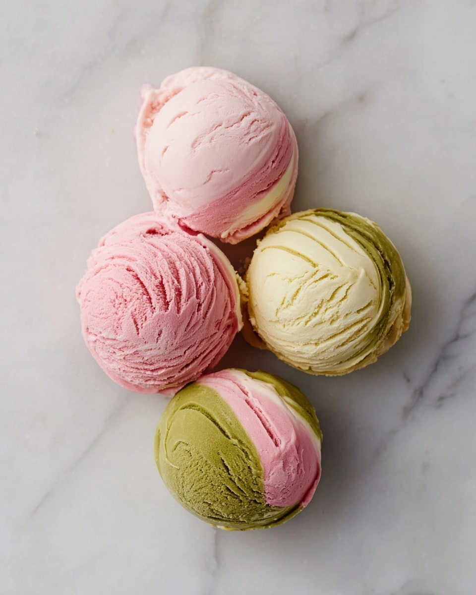 Strawberry Matcha Marble Cookies Recipe