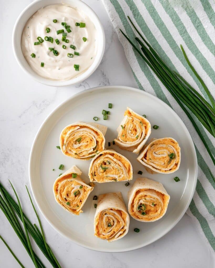 Buffalo Chicken Pinwheels Recipe
