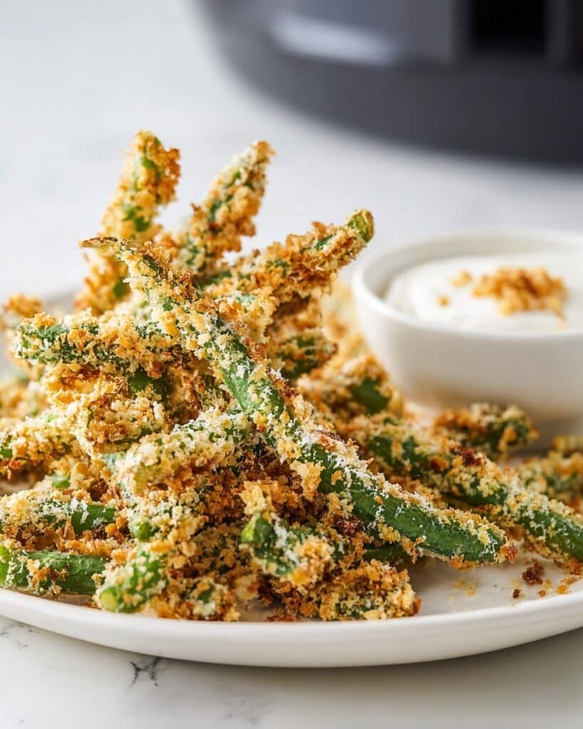 Air Fryer Green Bean Fries Recipe