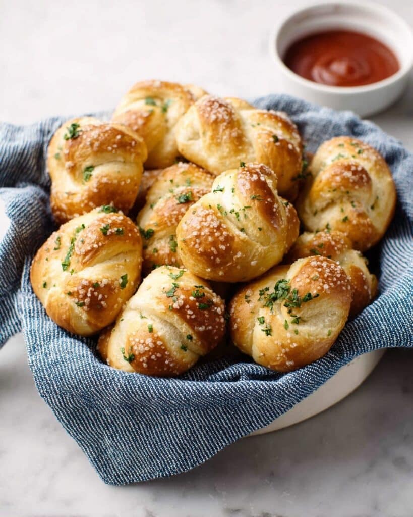 Easy Homemade Garlic Knots Recipe