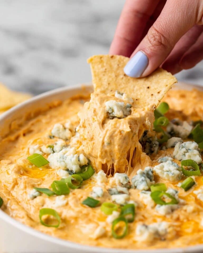 Crockpot Buffalo Chicken Dip Recipe