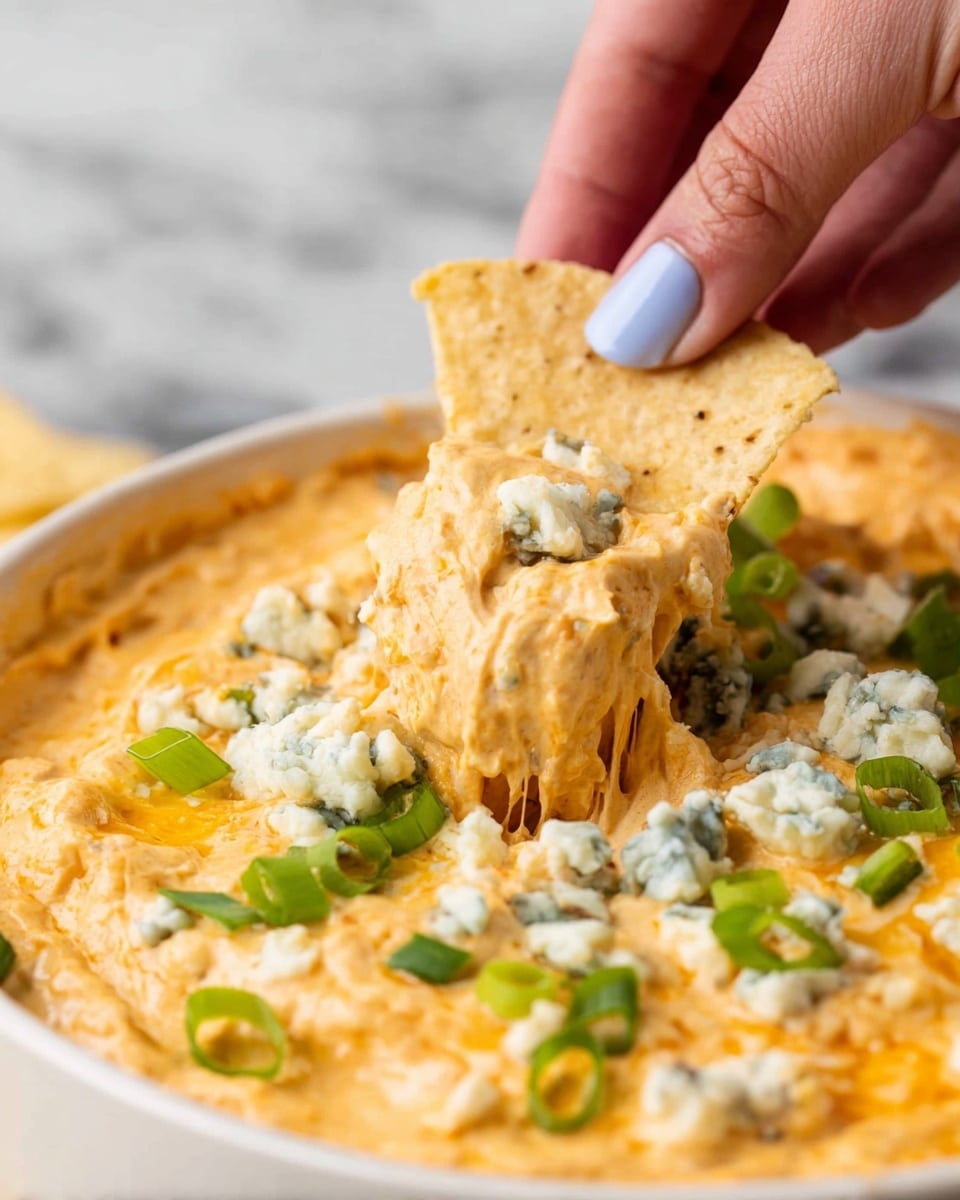 Crockpot Buffalo Chicken Dip Recipe