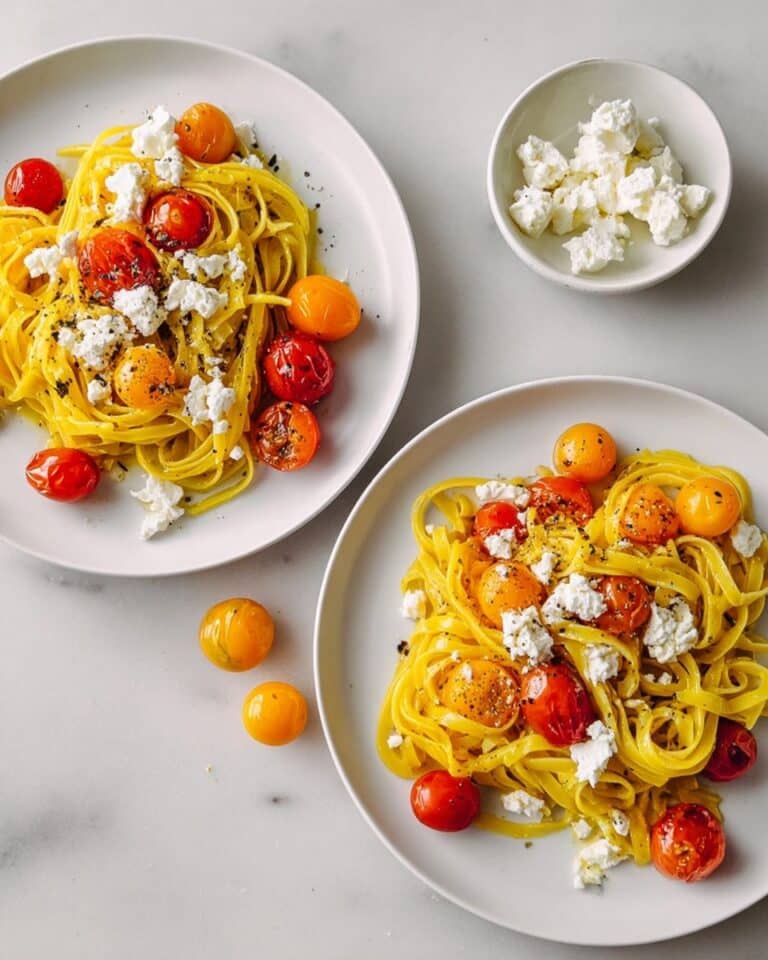 Turmeric-Butter Pasta With Tomatoes Recipe