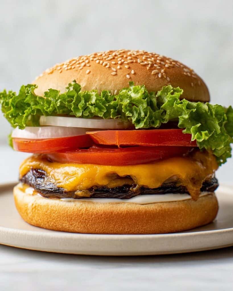 Mushroom Smash Burgers Recipe