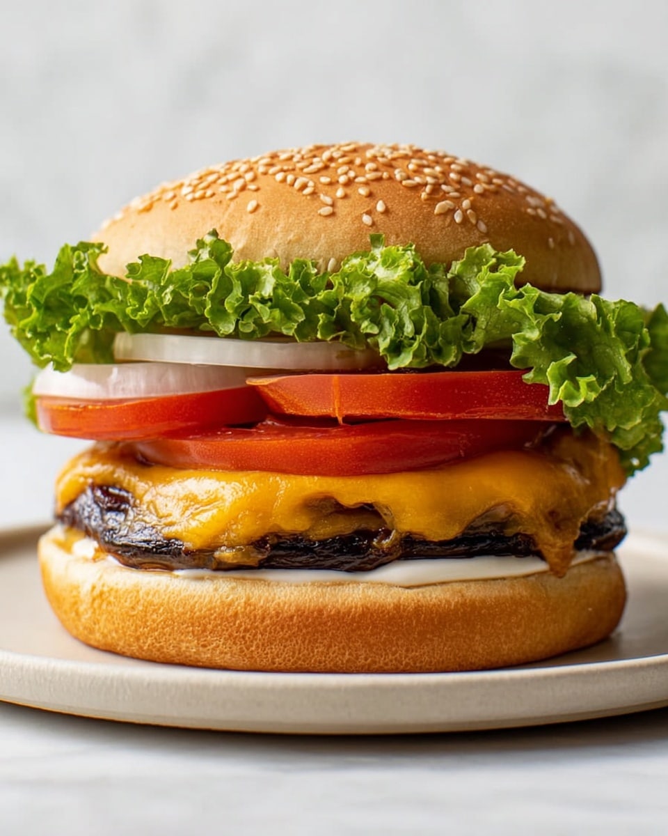 Mushroom Smash Burgers Recipe