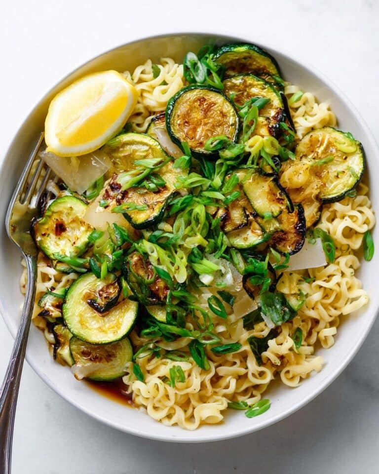 Cold Noodles With Zucchini Recipe