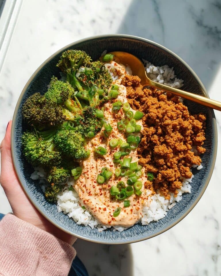 Teriyaki Tofu Bowls with Kimchi Mayo Recipe