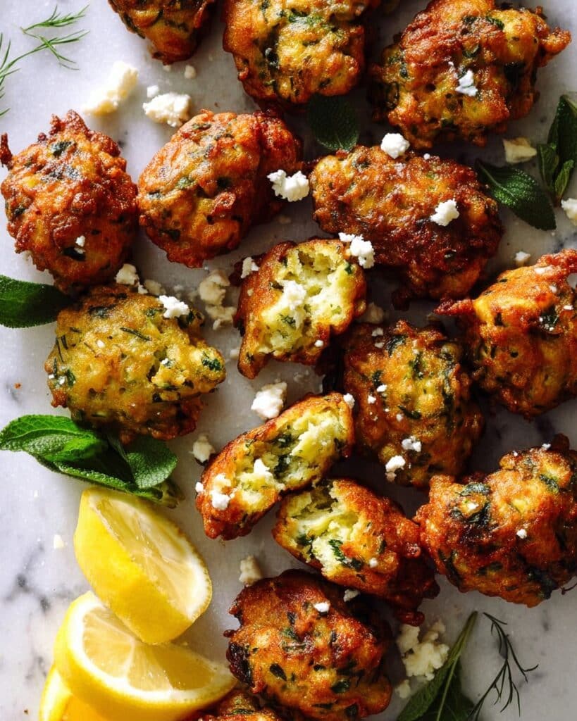 Greek Zucchini Tots Recipe