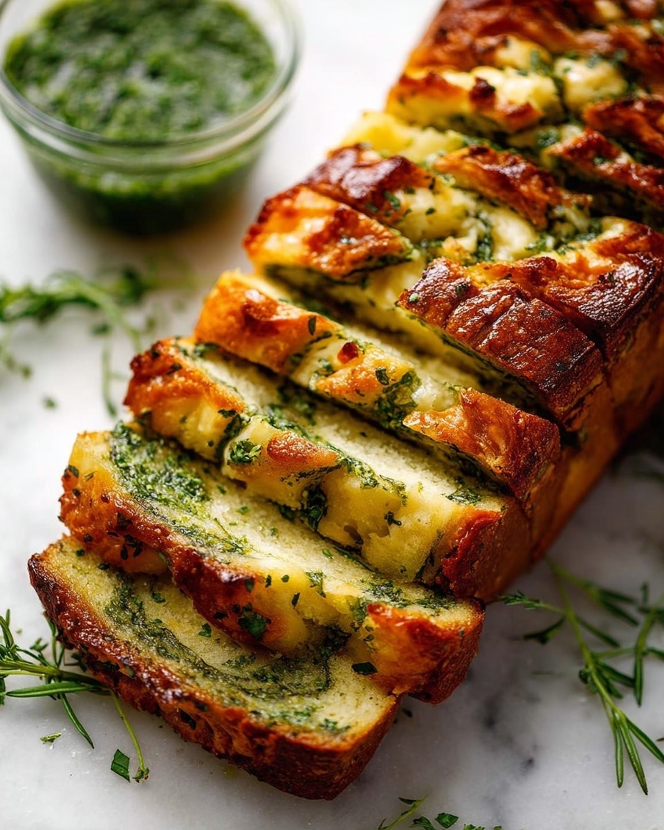 Cheese, Garlic and Herb Quick Bread Recipe