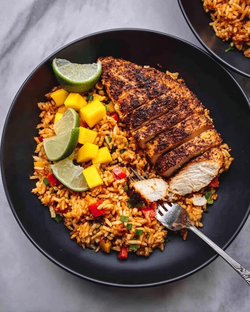 One Pot Cajun Chicken and Rice Recipe