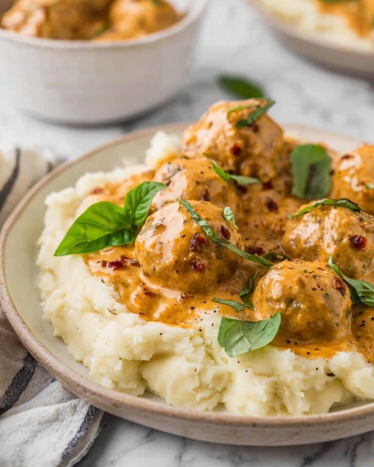 Marry Me Chicken Meatballs Recipe